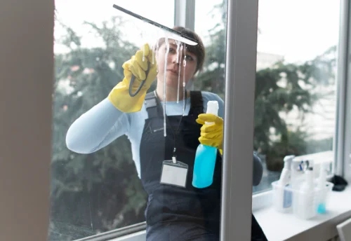 Nettoyage de vitres intérieures et extérieures à Prasville
